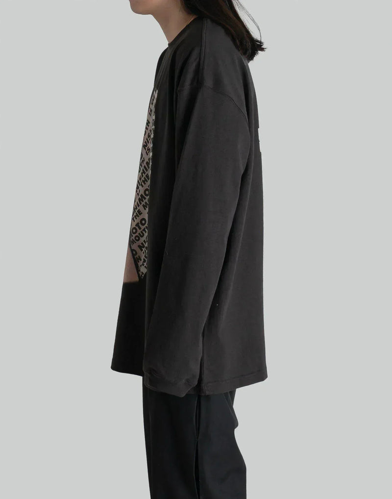 NISHIMOTO IS THE MOUTH - BELIEVER FC L/S TEE - 082plus