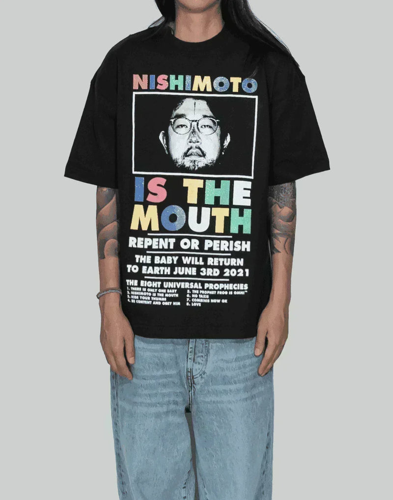 NISHIMOTO IS THE MOUTH - CLASSIC TEE (GLITTER) - 082plus