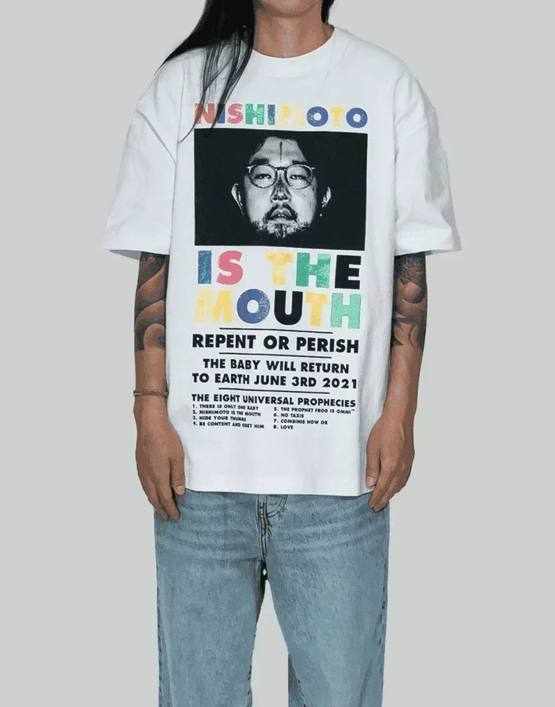 NISHIMOTO IS THE MOUTH - CLASSIC TEE (GLITTER) - 082plus