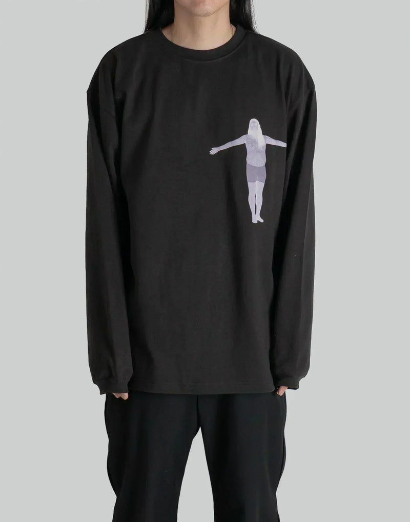 NISHIMOTO IS THE MOUTH - CROSS L/S TEE - 082plus