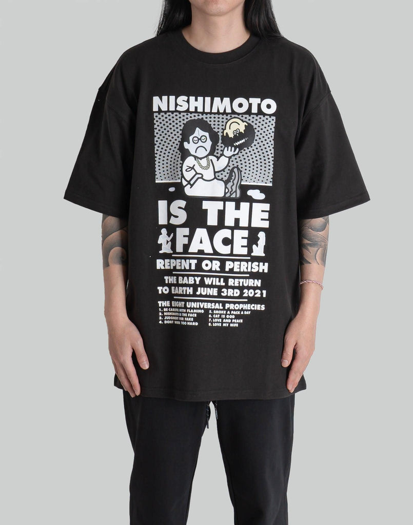 NISHIMOTO IS THE MOUTH FACE Collaboration S/S TEE – 082plus