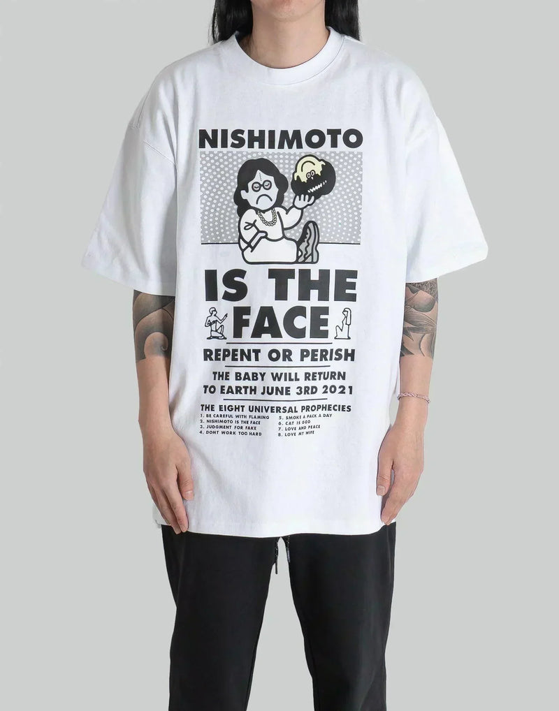 NISHIMOTO IS THE MOUTH - FACE Collaboration S/S TEE - 082plus