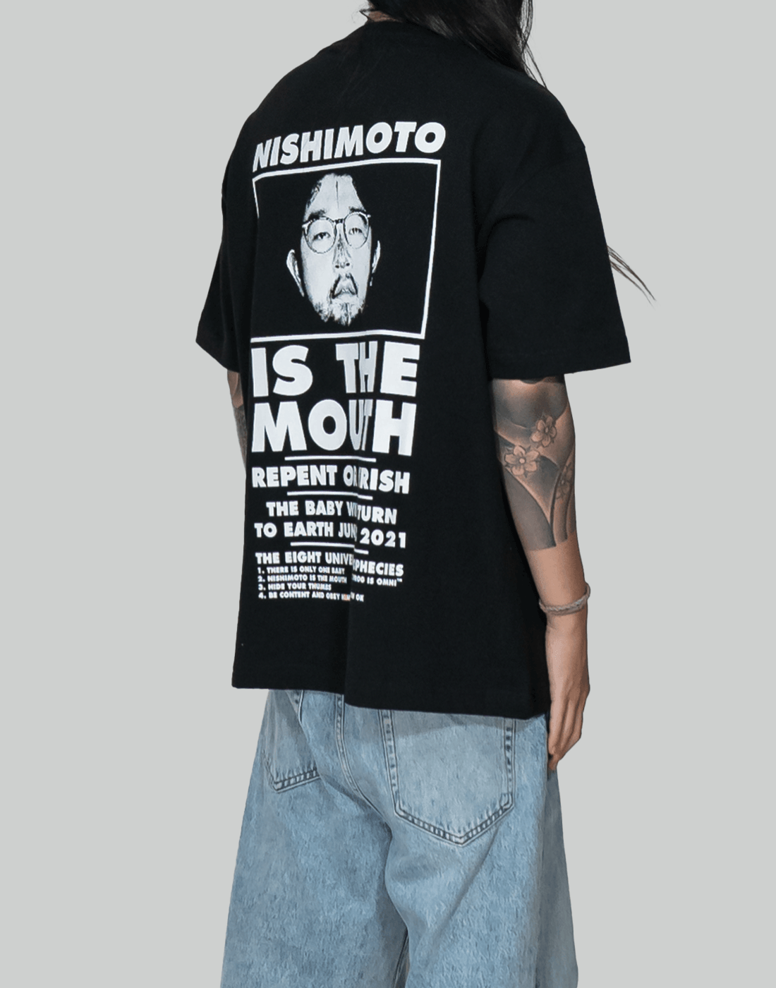 NISHIMOTO IS THE MOUTH KENNY KAGAMI Collaboration S/S TEE - 082plus