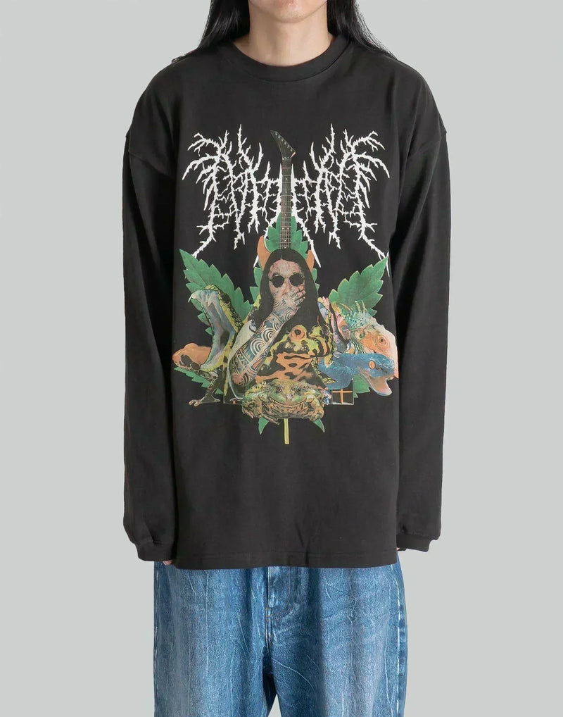 NISHIMOTO IS THE MOUTH - METAL COLLAGE L/S TEE - 082plus