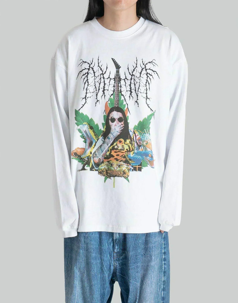 NISHIMOTO IS THE MOUTH - METAL COLLAGE L/S TEE - 082plus