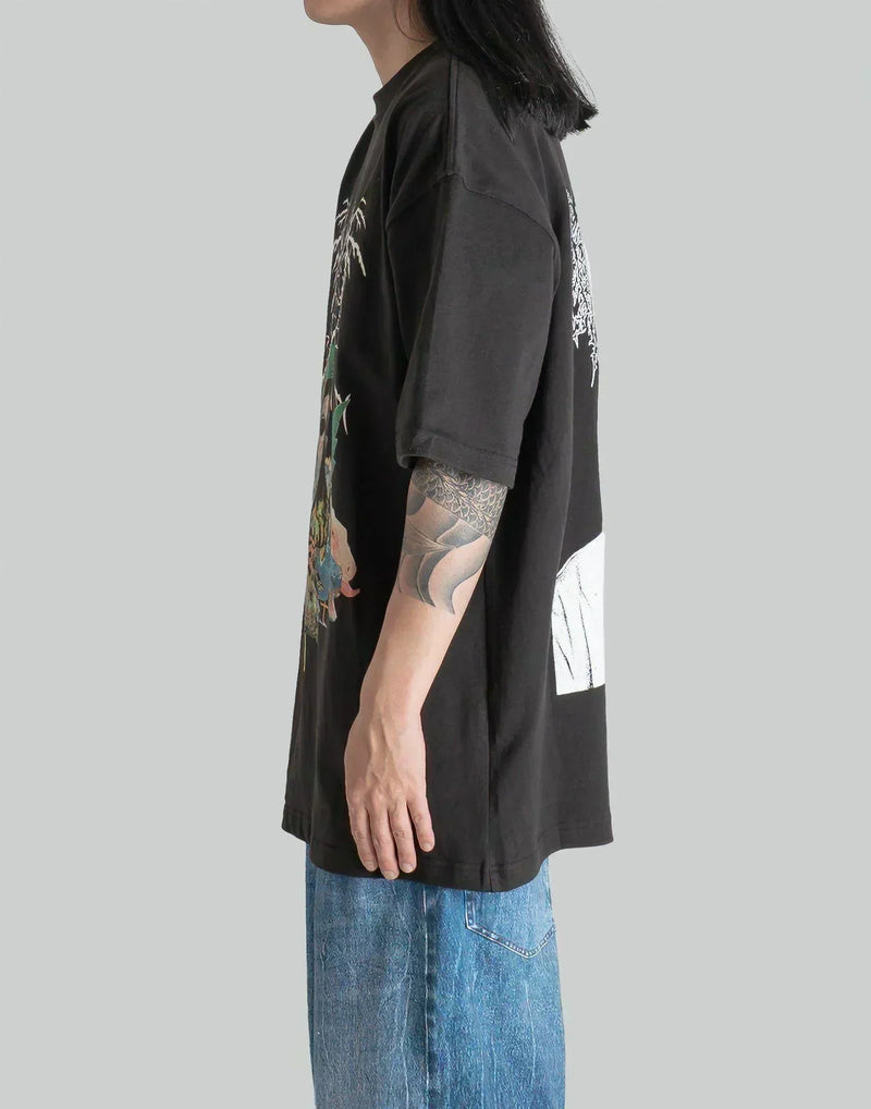 NISHIMOTO IS THE MOUTH - METAL COLLAGE S/S TEE - 082plus