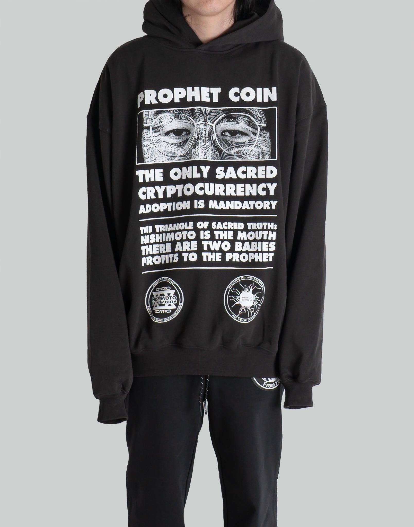 NISHIMOTO IS THE MOUTH PROPHET COIN SWEAT HOODIE – 082plus