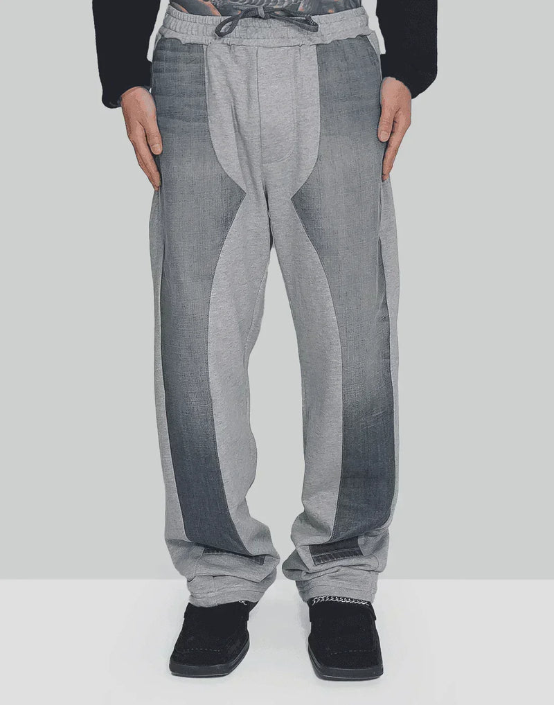 Per Gotesson - DENIM PATCH SWEATPANTS - 082plus