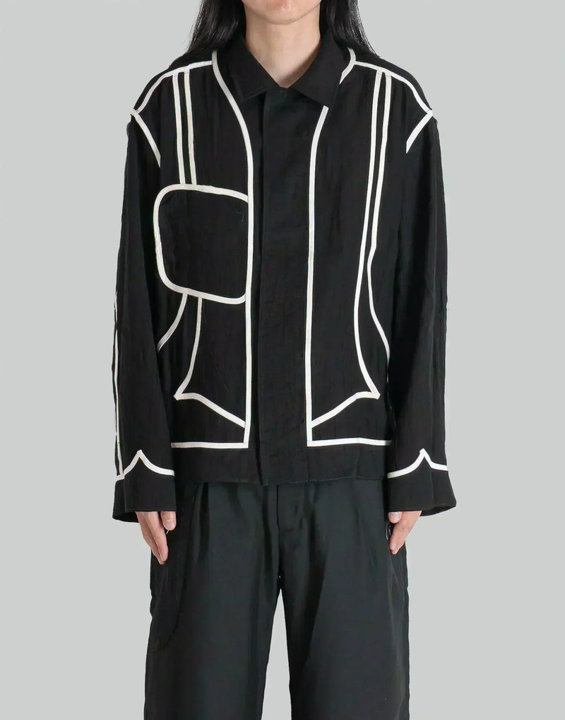 professor.E - Construct Panel Reversible Shirt - 082plus