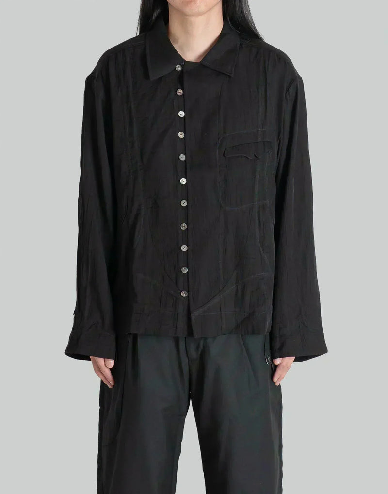 professor.E - Construct Panel Reversible Shirt - 082plus