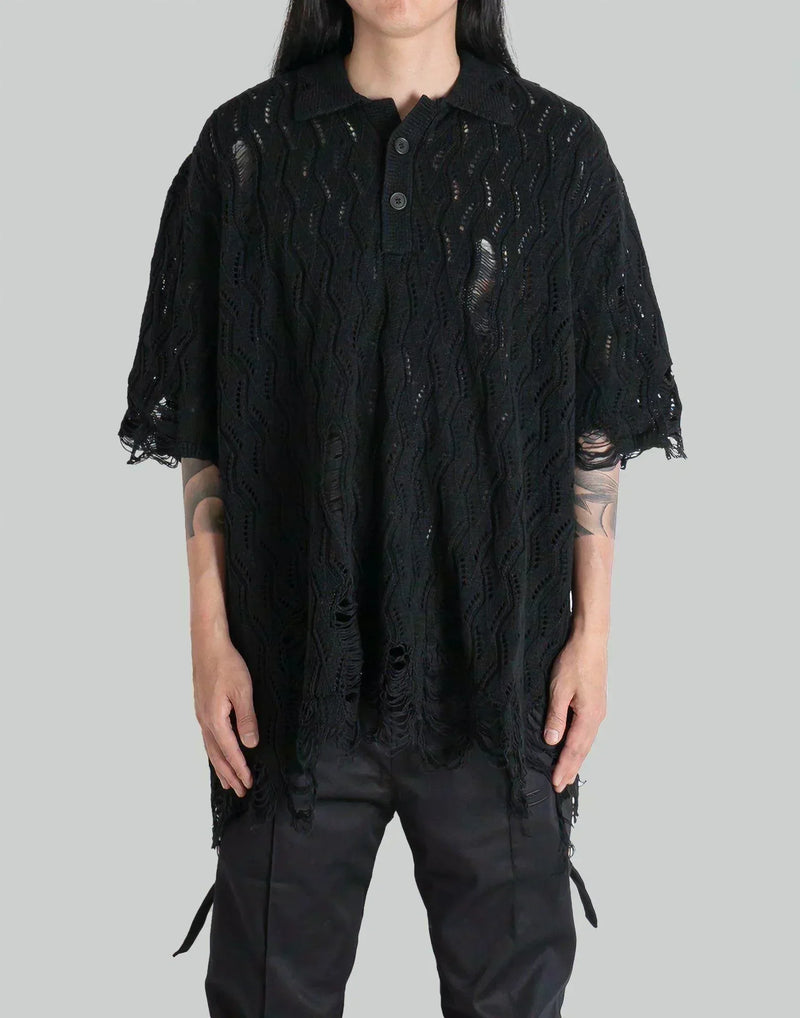 professor.E - Distressed Polo - 082plus