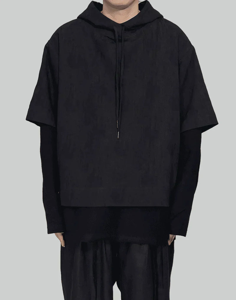 professor.E - E Double Sleeve Hoodie - 082plus