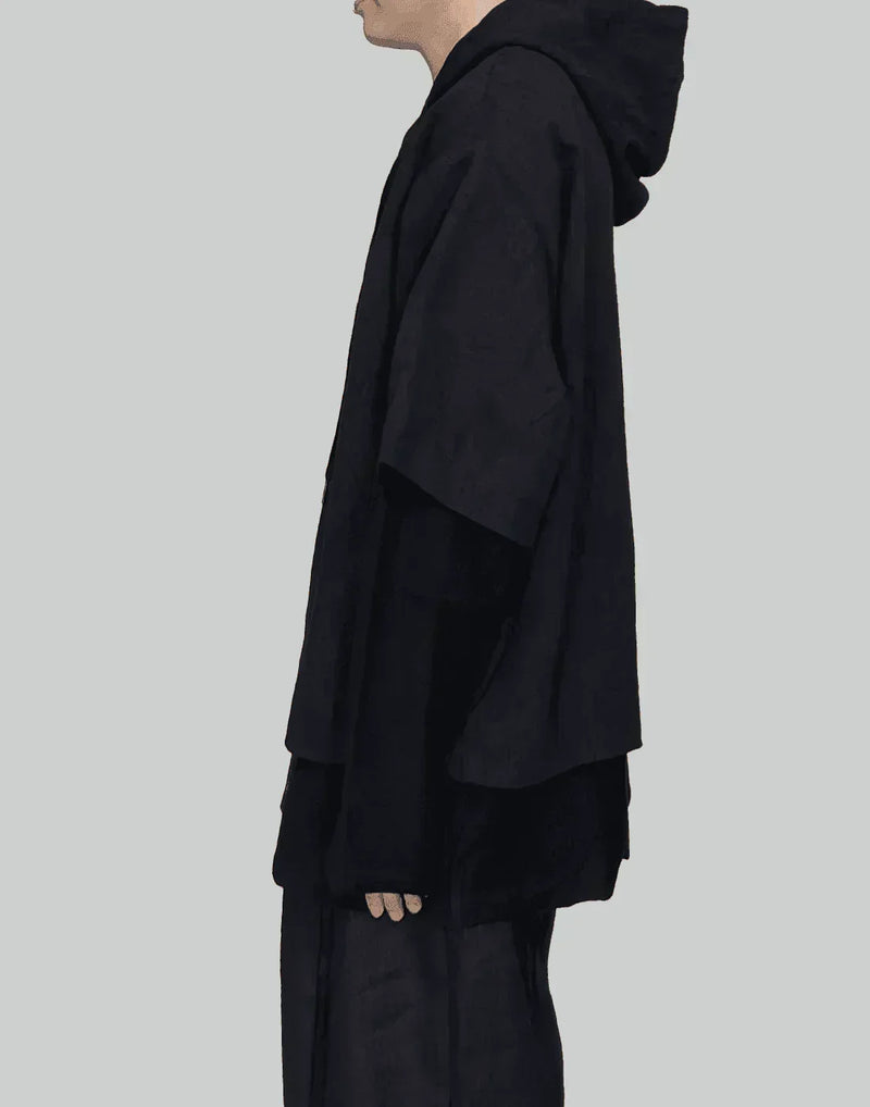 professor.E - E Double Sleeve Hoodie - 082plus