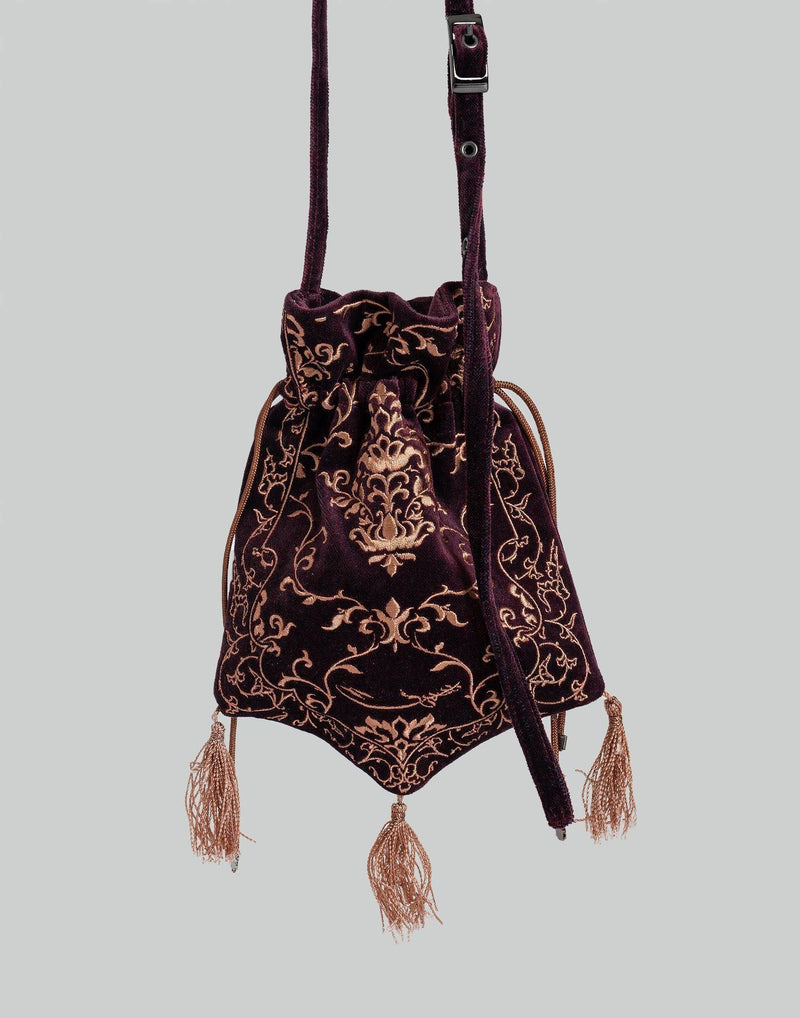 professor.E - E Embroidered Drawstring Bag - 082plus