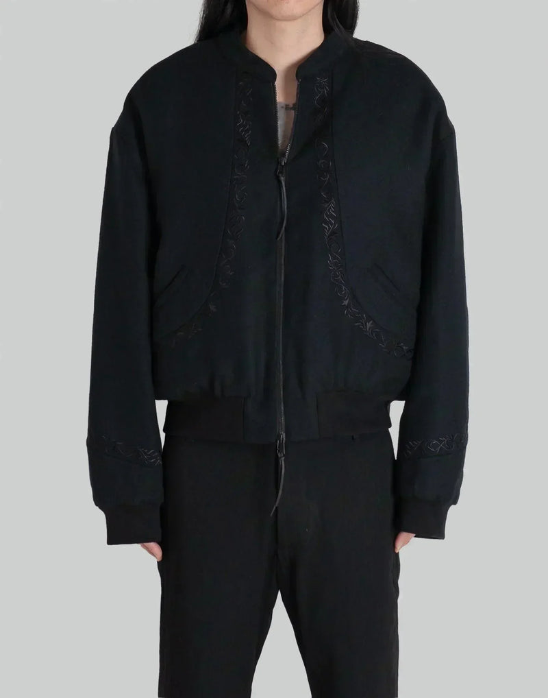 professor.E - Embroidered Bomber - 082plus