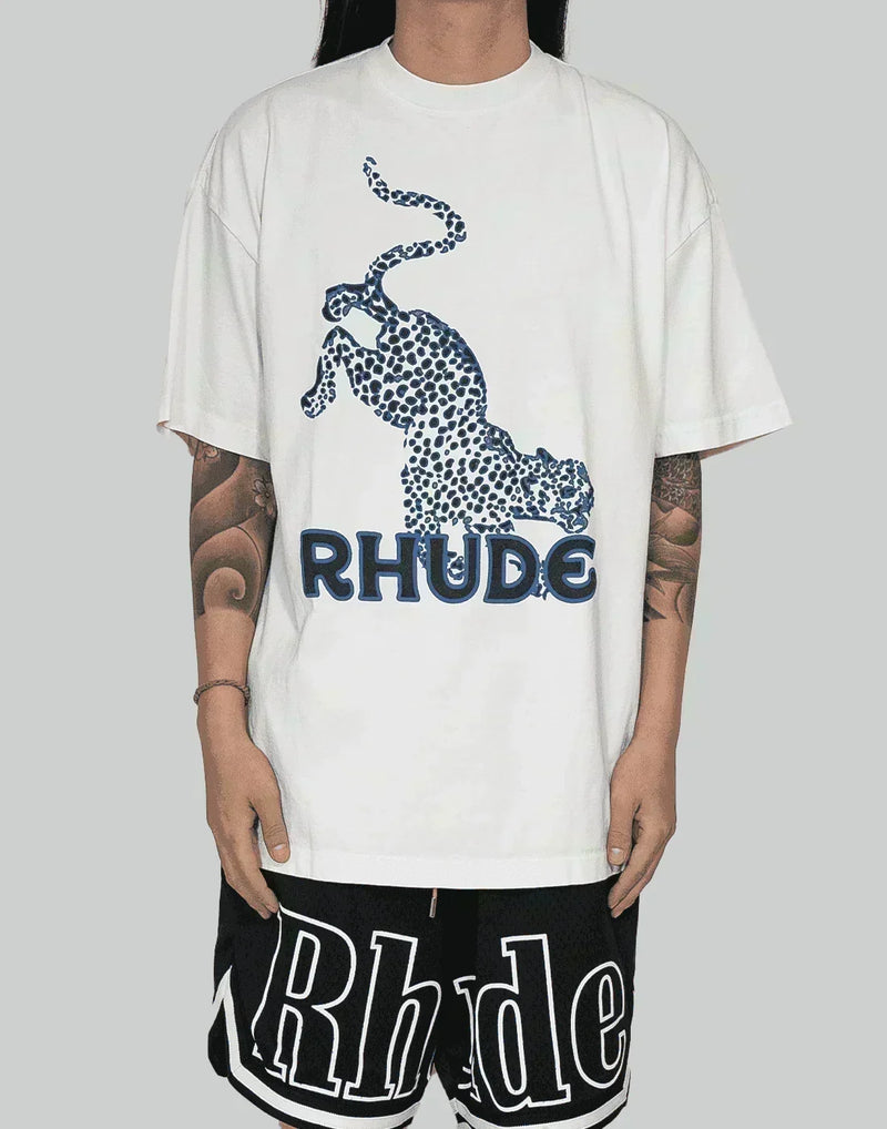 Rhude - LEPORD TEE - 082plus