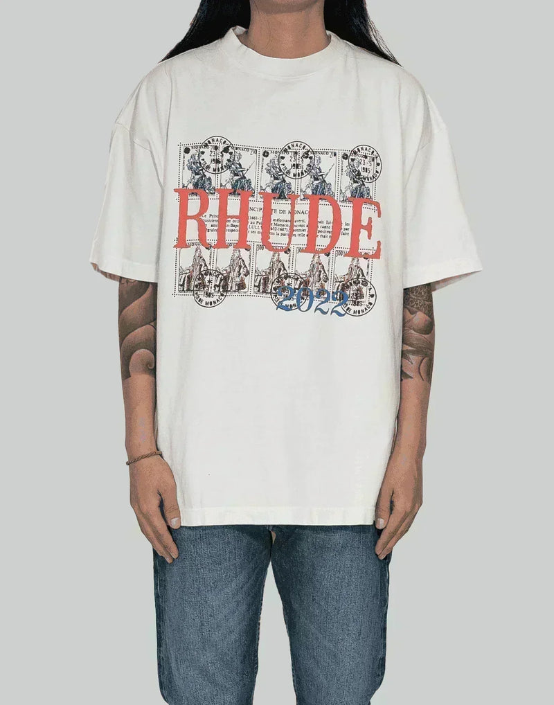 Rhude - STAMP TEE - 082plus