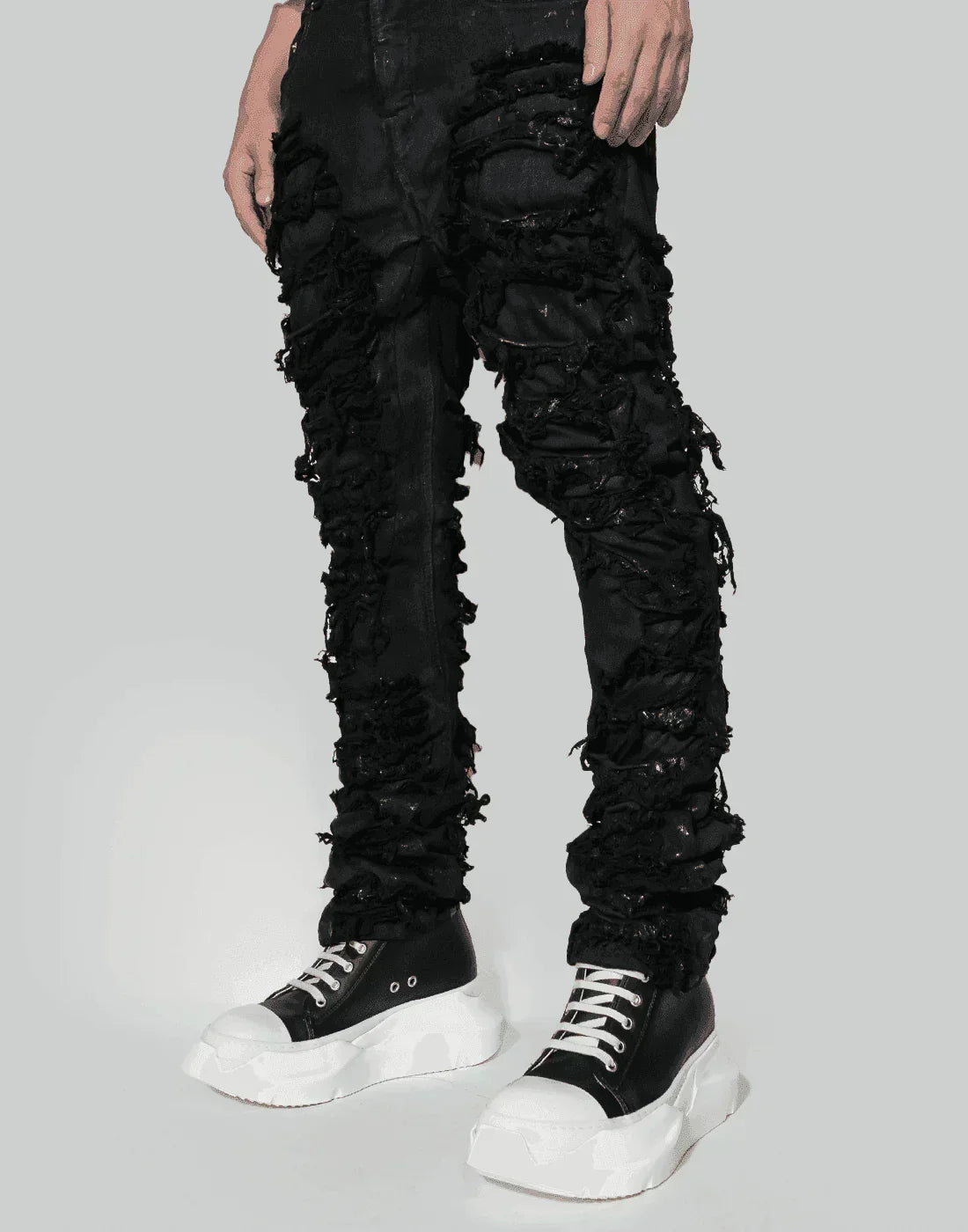 DRKSHDW | ABSTRACT SNEAK ALL BLACK (DQ) スニーカー Rick Owens Drkshdw ABSTRACT SNEAK – 082plus