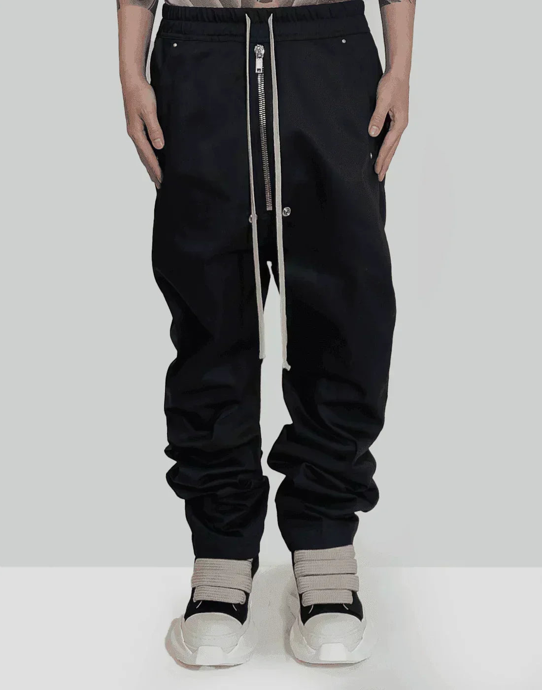 RICK OWENS | BELA DRAWSTRING LONG PANTS BLACK パンツ Rick Owens Drkshdw BELA PANTS – 082plus