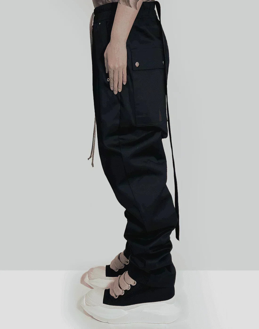 Rick owens snap 2024 pants