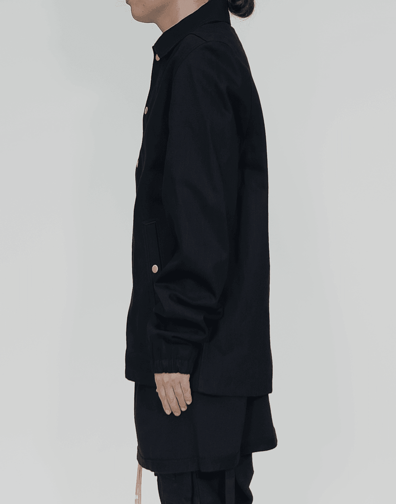 18AW DRKSHDW by Rick Owens コーチジャケット 黒 S - ジャケット/アウター