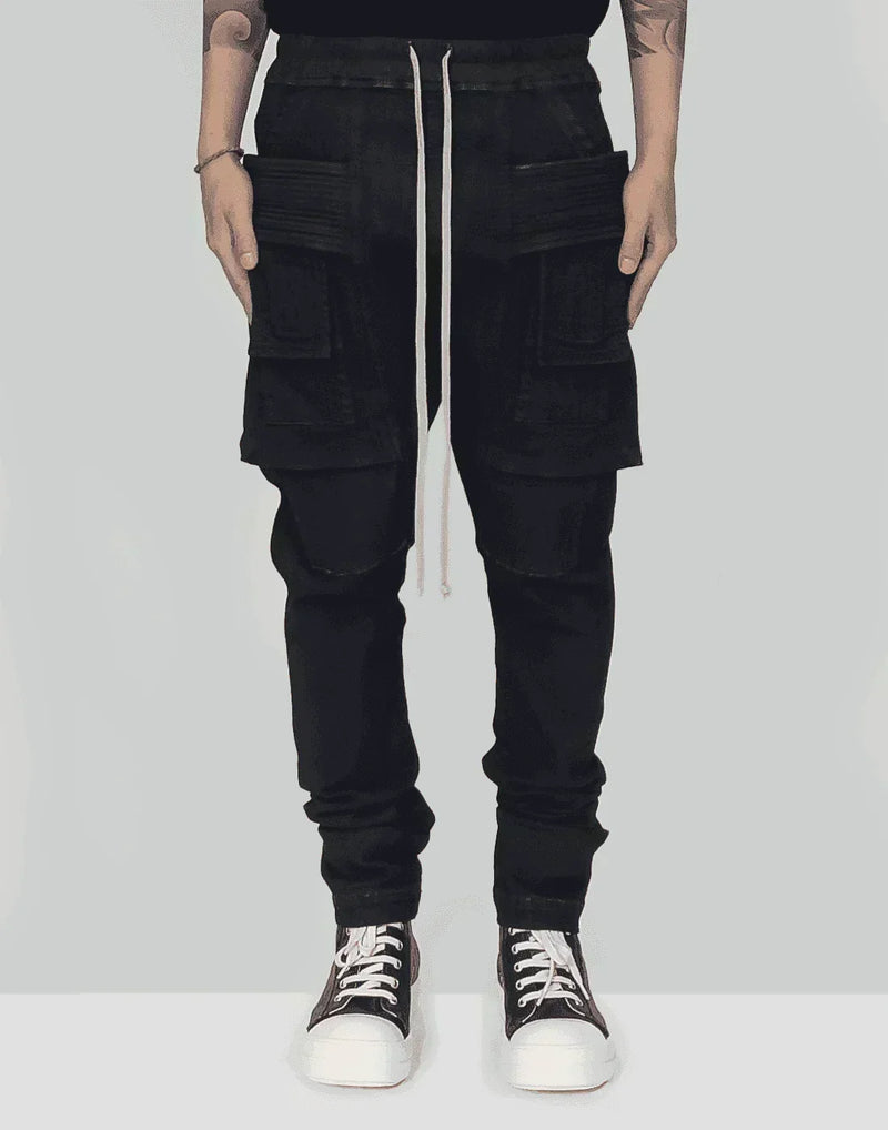 Rick Owens Drkshdw - CREATCH CARGO DRAWSTRING - 082plus