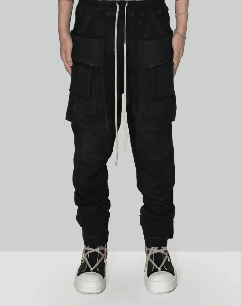 Rick Owens Drkshdw - CREATCH CARGO DRAWSTRING - 082plus
