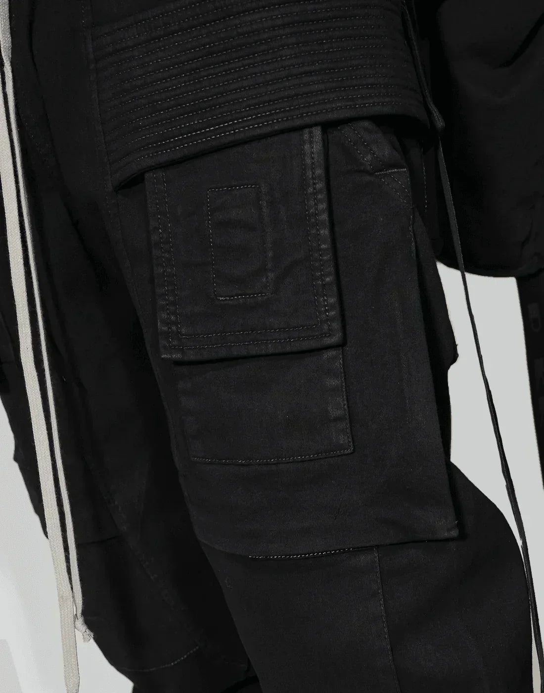 ちゃむ様 CREATCH CARGO DROWSTRING 09 ブラック DRKSHDW カーゴパンツ 「DRKSHDW」CREATCH CARGO DRAWSTRING