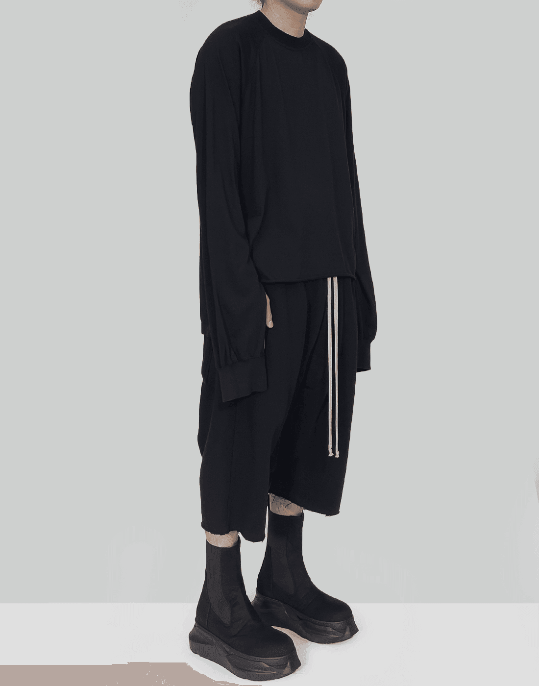 RICK OWENS DRKSHDW DRAWSTRING PODS RIG Mウエスト42cm総丈65cm