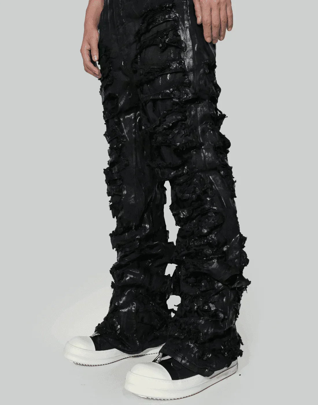 パンツ Rick Owens. geth jeans Rick Owens DRKSHDW Geth Jeans - Made In Japan 16oz Black