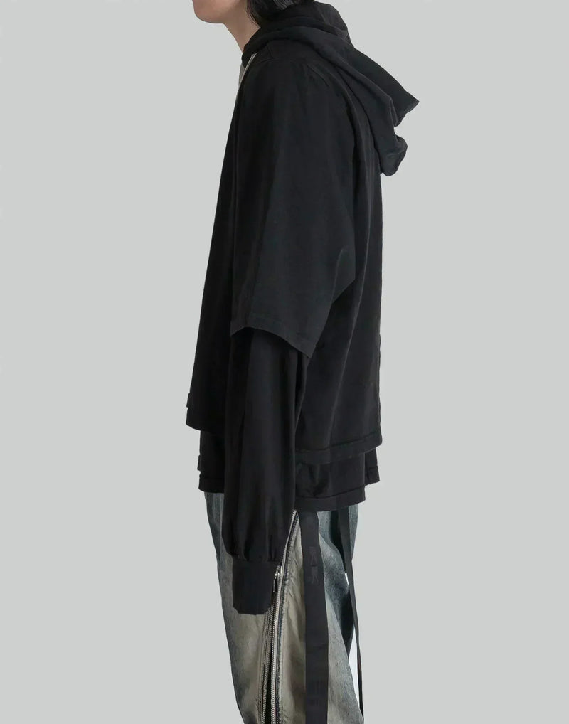 Rick Owens Drkshdw - HUSTLER HOODIE - 082plus