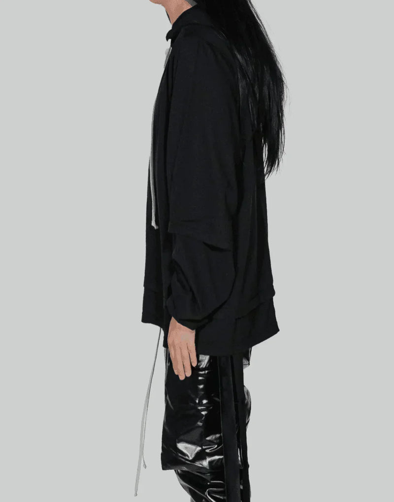 Rick Owens Drkshdw - HUSTLER HOODIE - 082plus