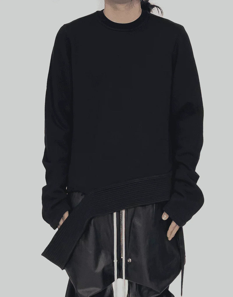 Rick Owens Drkshdw - LONG CREATCH SWEAT - 082plus