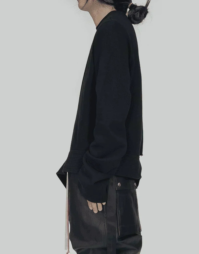 Rick Owens Drkshdw - LONG CREATCH SWEAT - 082plus