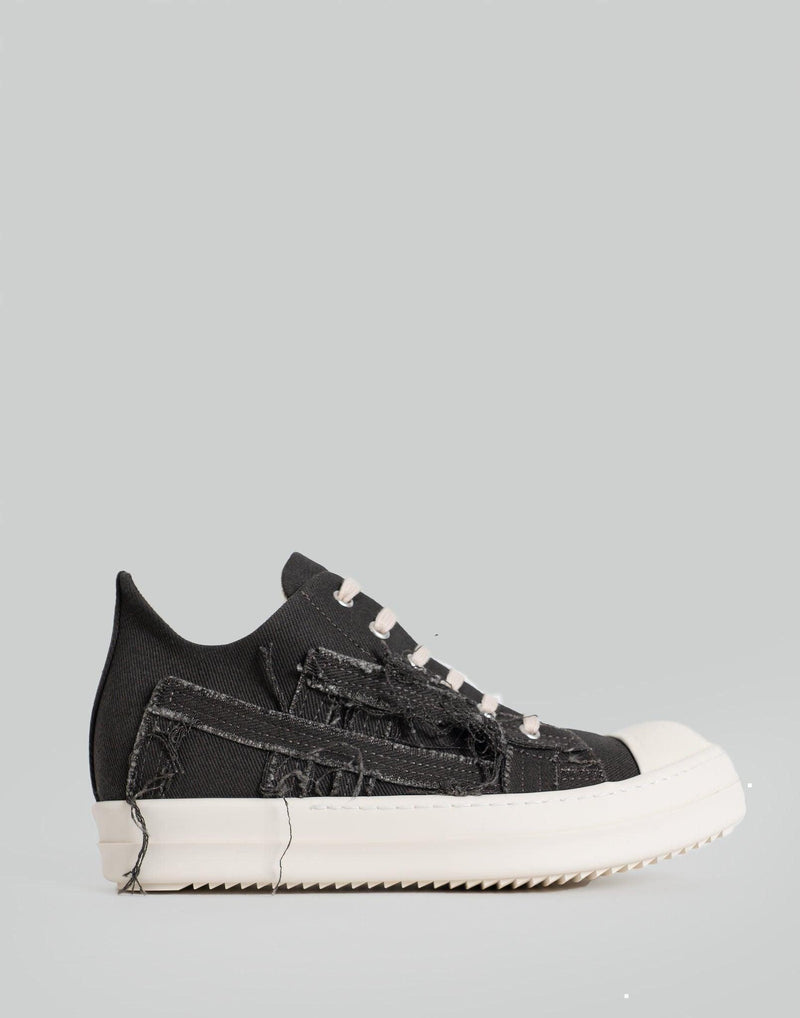 Rick Owens Drkshdw - SLASHED LOW SNEAKS - 082plus