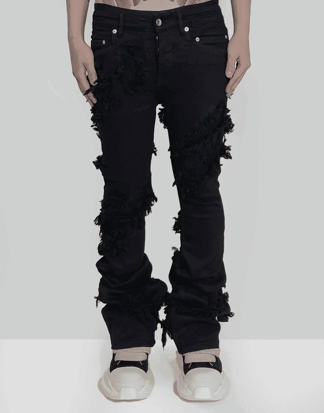 Rick Owens DRKSHDW パンツ RICK OWENS DRKSHDW - 【24AW】クリーチカーゴ ワイド ドロー