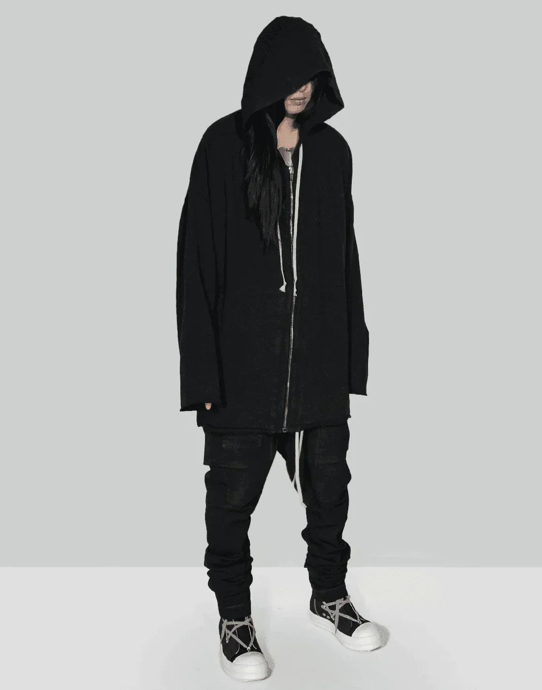 Rick Owens ZIP FRONT PETER JKT カシミヤ100％ Rick Owens ZIP FRONT PETER JKT カシミヤ100％ Zip Front Peter