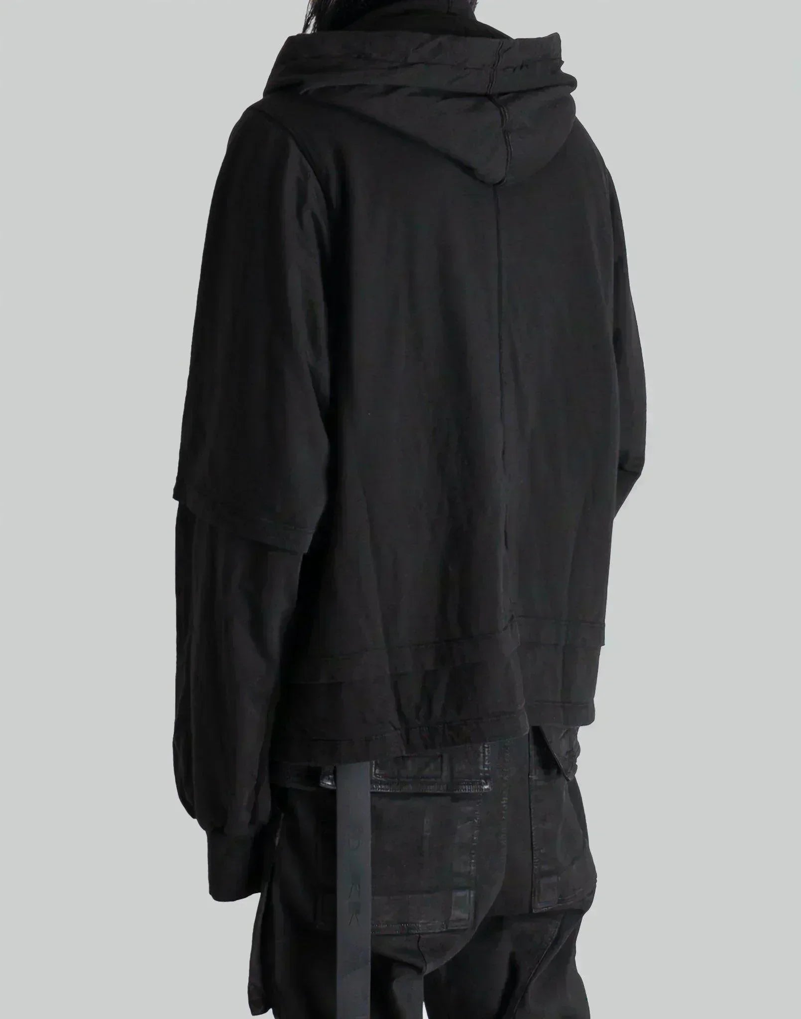 Rick Owens Drkshdw ZIPPED HUSTLER HOODIE – 082plus