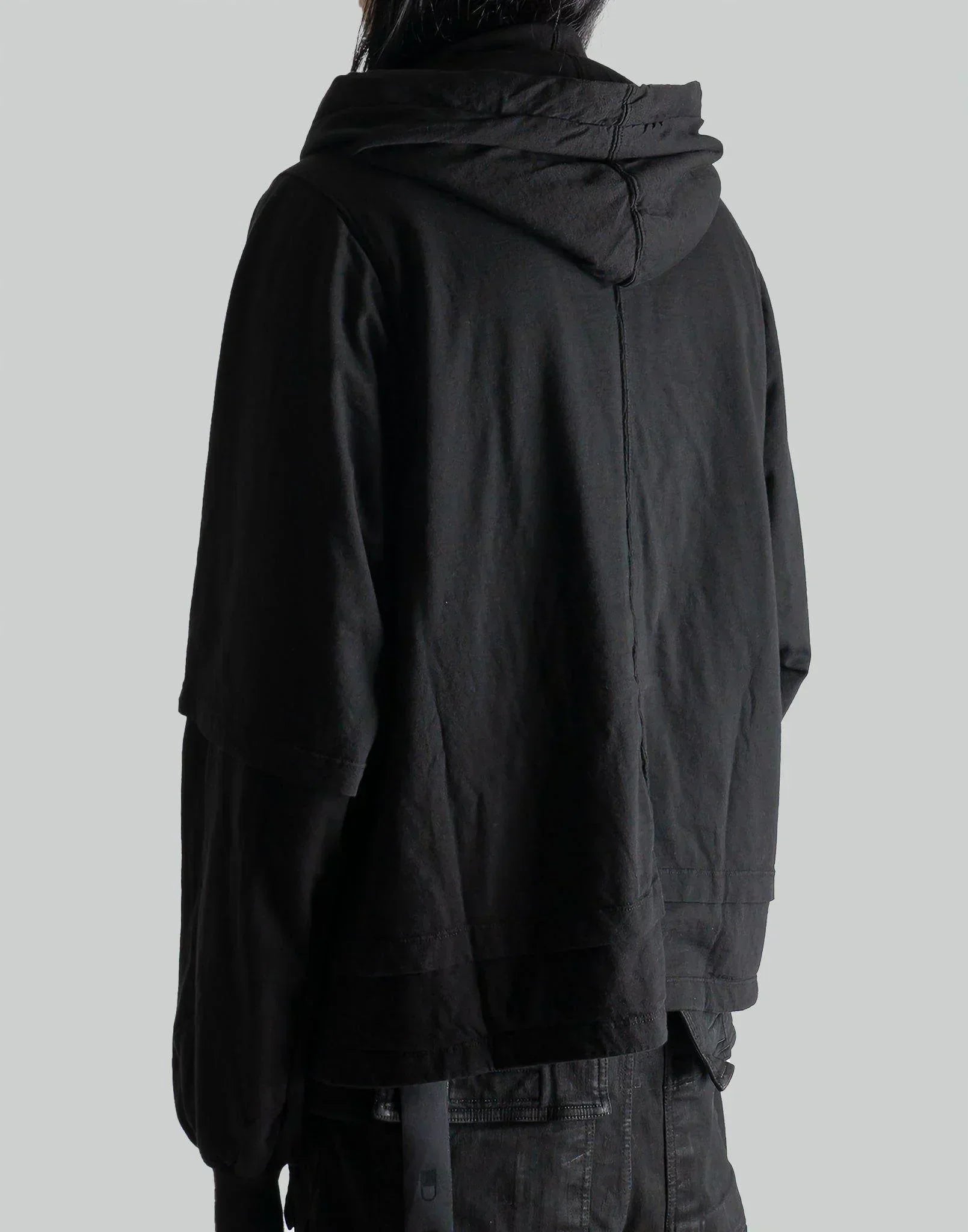 Rick Owens Drkshdw ZIPPED HUSTLER HOODIE – 082plus