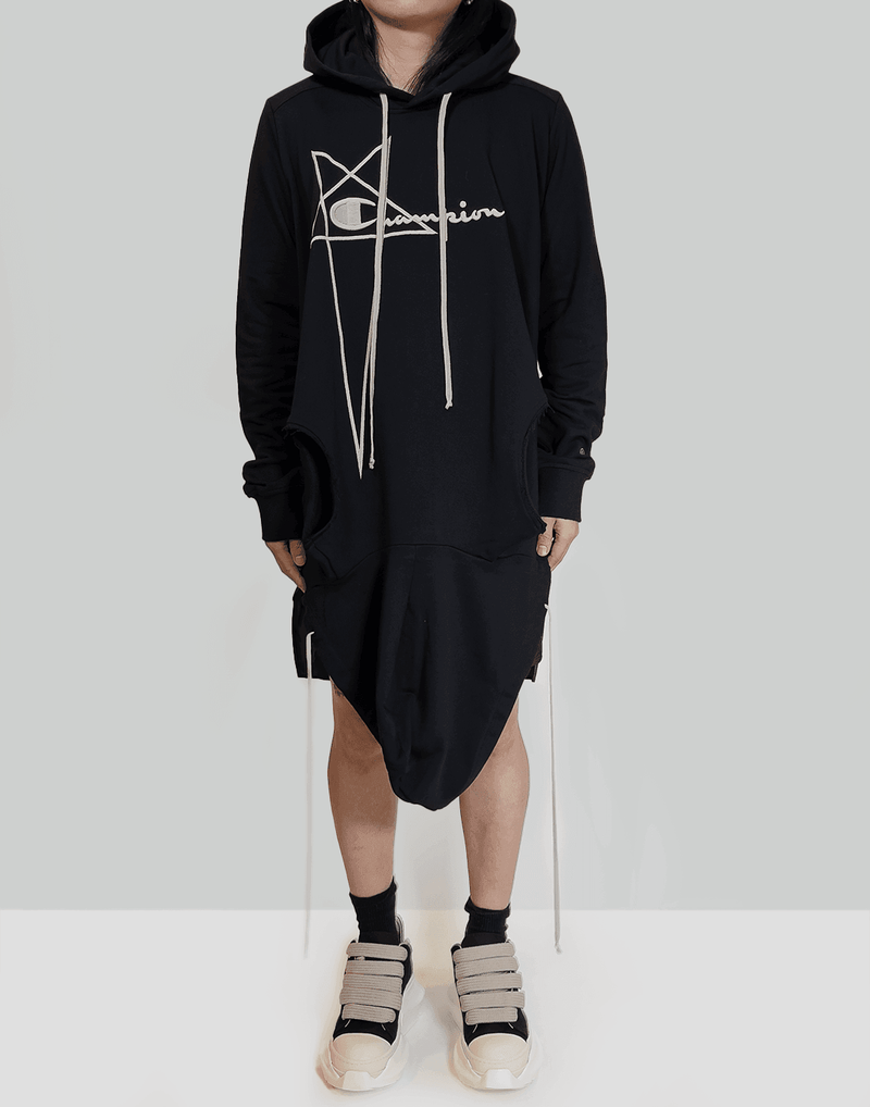 日本オンライン 【美品】Rick owens x Champion レイヤードトップス