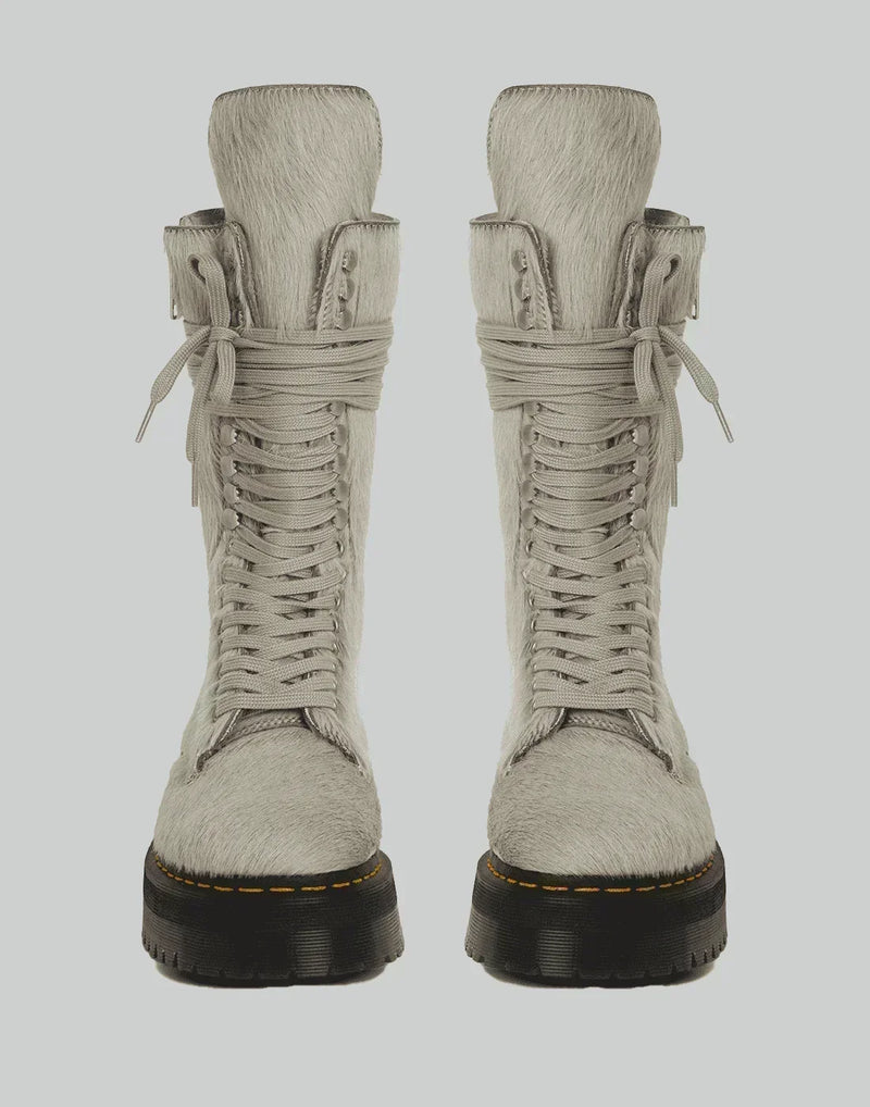 Rick owens 2025 lace up boots