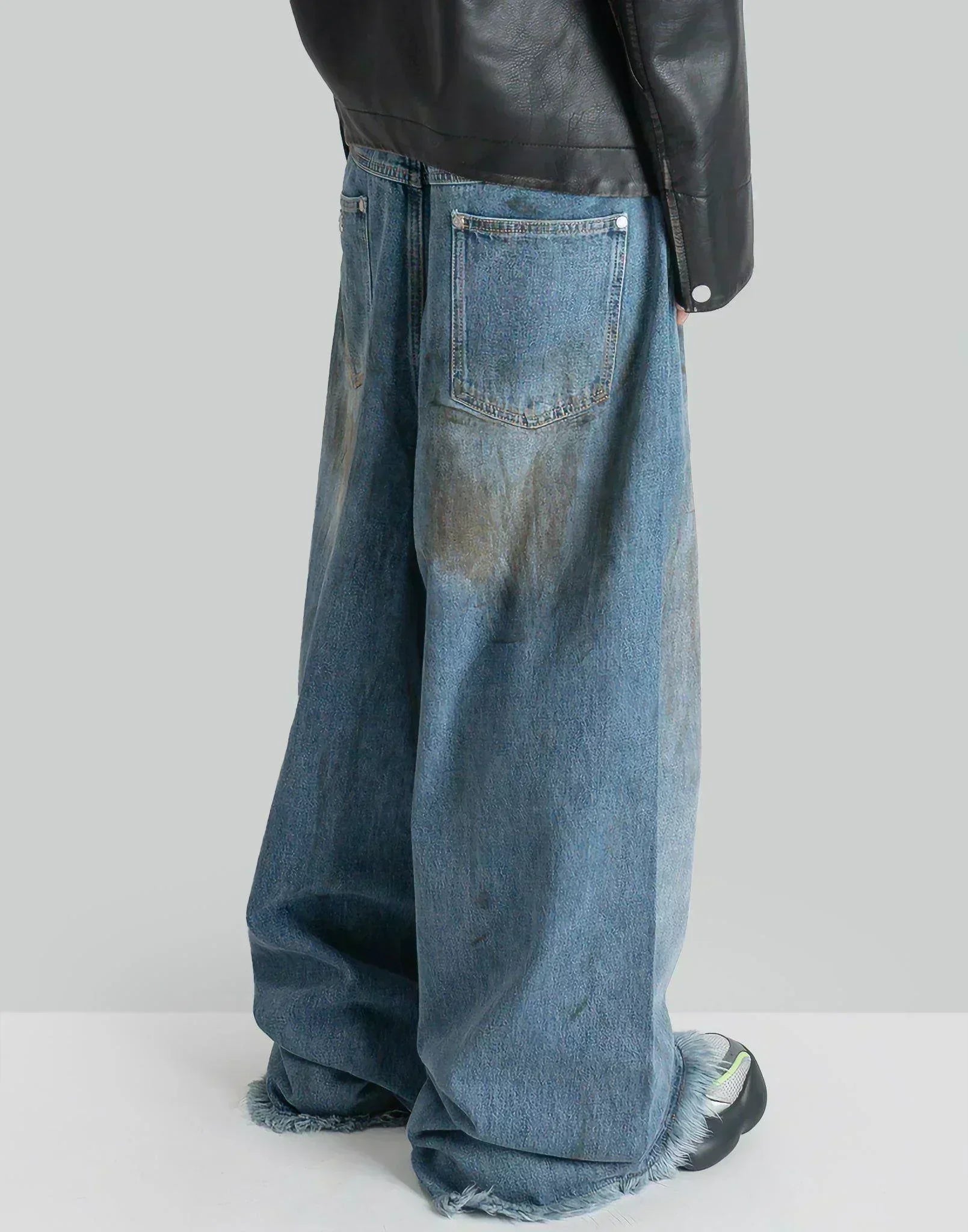 SANKUANZ DENIM DETAIL PANTS – 082plus
