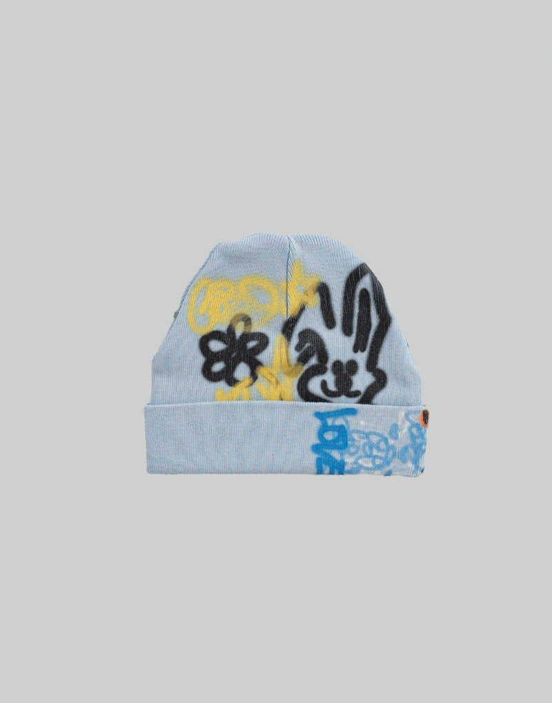 SANKUANZ - Graffiti Print Beanie - 082plus