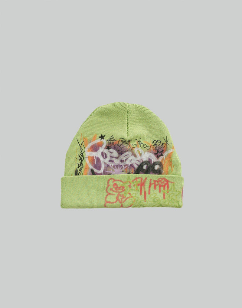 SANKUANZ - Graffiti Print Beanie - 082plus
