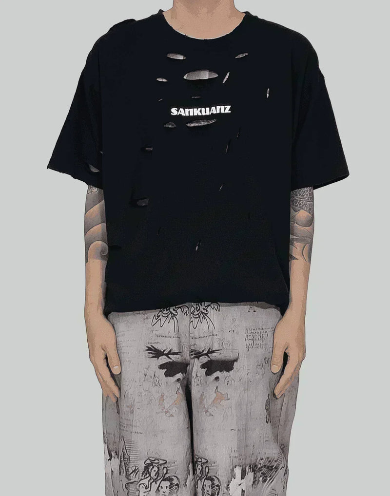 SANKUANZ - Logo Holes Tee - 082plus