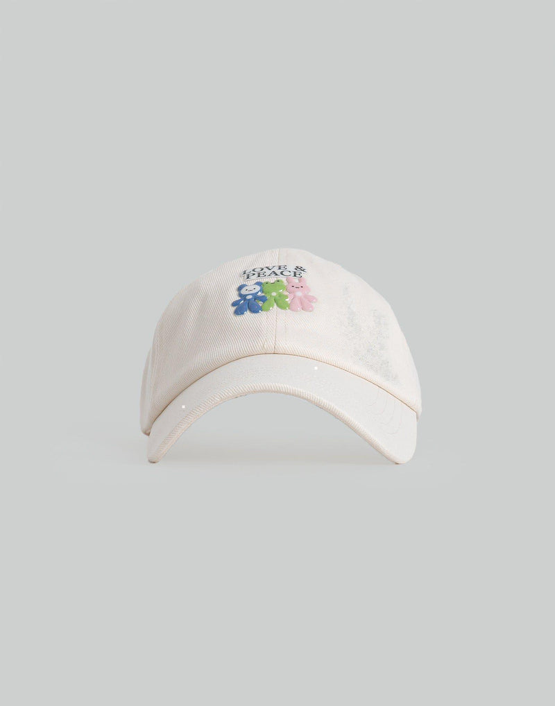 SANKUANZ - LOVE & PEACE PRINT CAP - 082plus