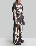 SANKUANZ Skeleton Print Hoodie - 082plus