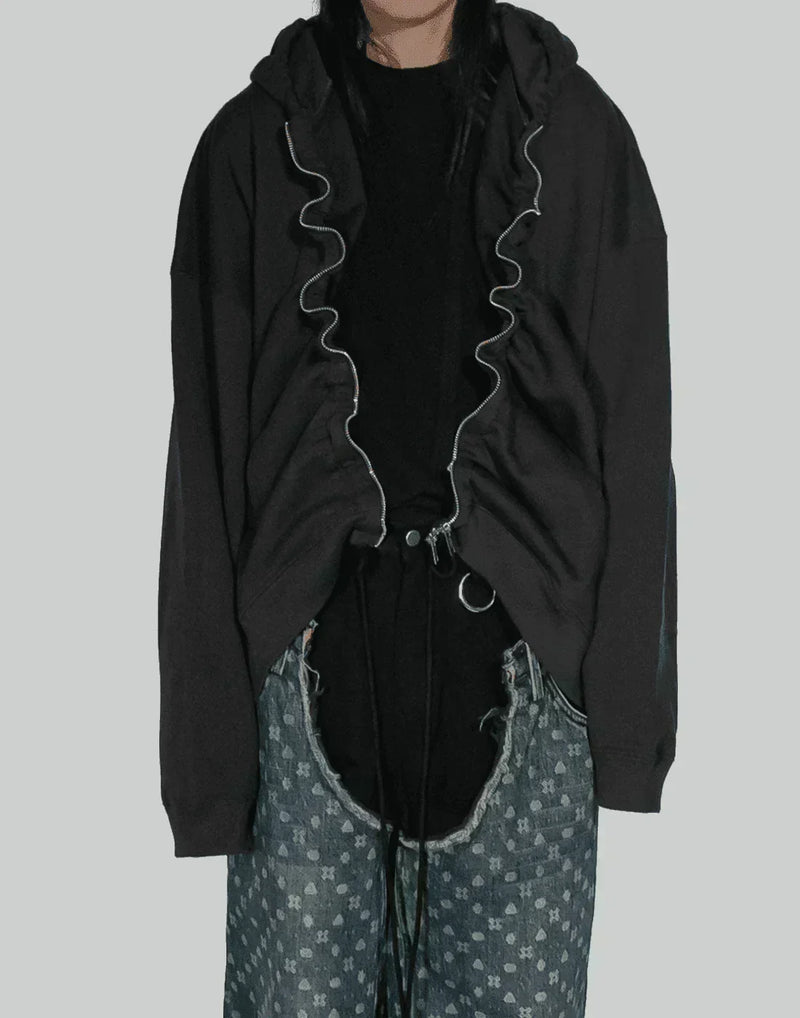 SANKUANZ - Zipper Pull-out Hoodie - 082plus
