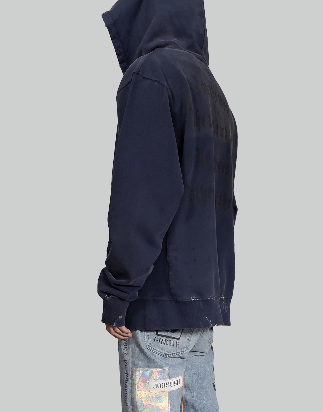 SOMEIT】A.S VINTAG HOODIE / VINTAGE BLUE-