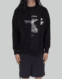 FORM & FUNCTION RECONSTRUCTED CREWNECK SWEATER